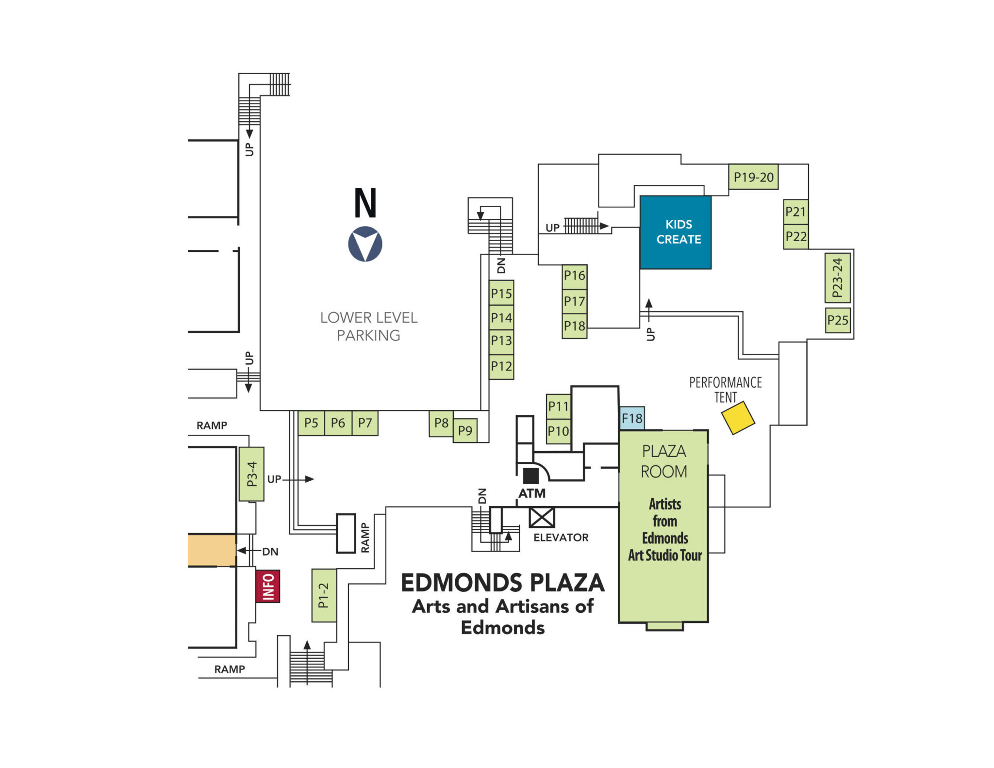 2023 Edmonds Plaza Map